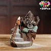 Ganesha Backflow Incense Burner Elephant God Emblem Auspicious And Success Ceramic Cone Censer Home Decor Incense Stick Holder ► Photo 3/6