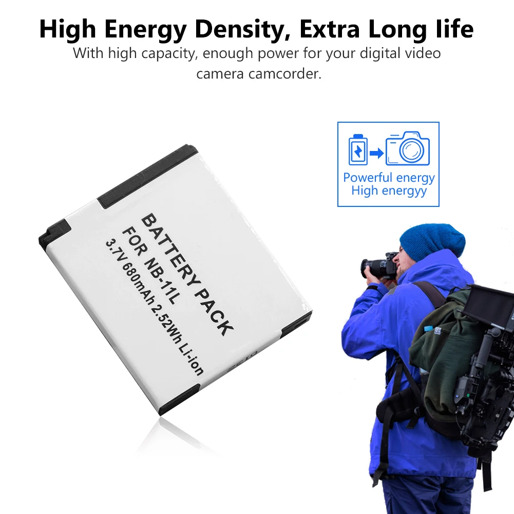 NB11L NB11LH NB-11L 11LH Battery for Canon Digital IXUS 175 180 185 190 IXUS132