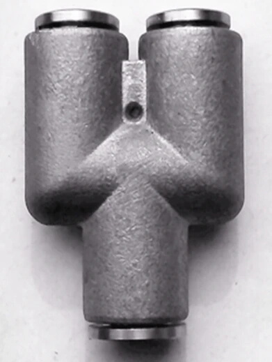 

8mm Union Y stainless steel 316 Push in fittings Pneumatic air fittings