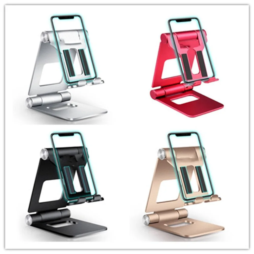 Phone Holder Alloy Anti-slip Magnet Stand Support Cellphone Bracket Stand Car Vehicle Mobile Phone Accessories