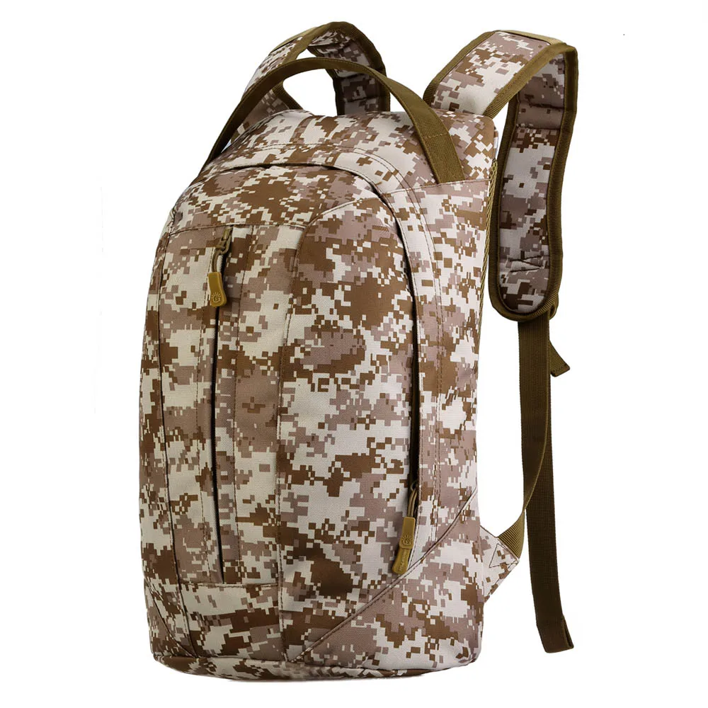 Desert digital TENNEIGHT 25L Открытый тактический рюкзак нейлон 2.5L сумка для воды 7,9 дюймов рюкзак для ноутбука спортивный альпинистский рюкзак для кемпинга и путешествий - Цвет: Desert digital