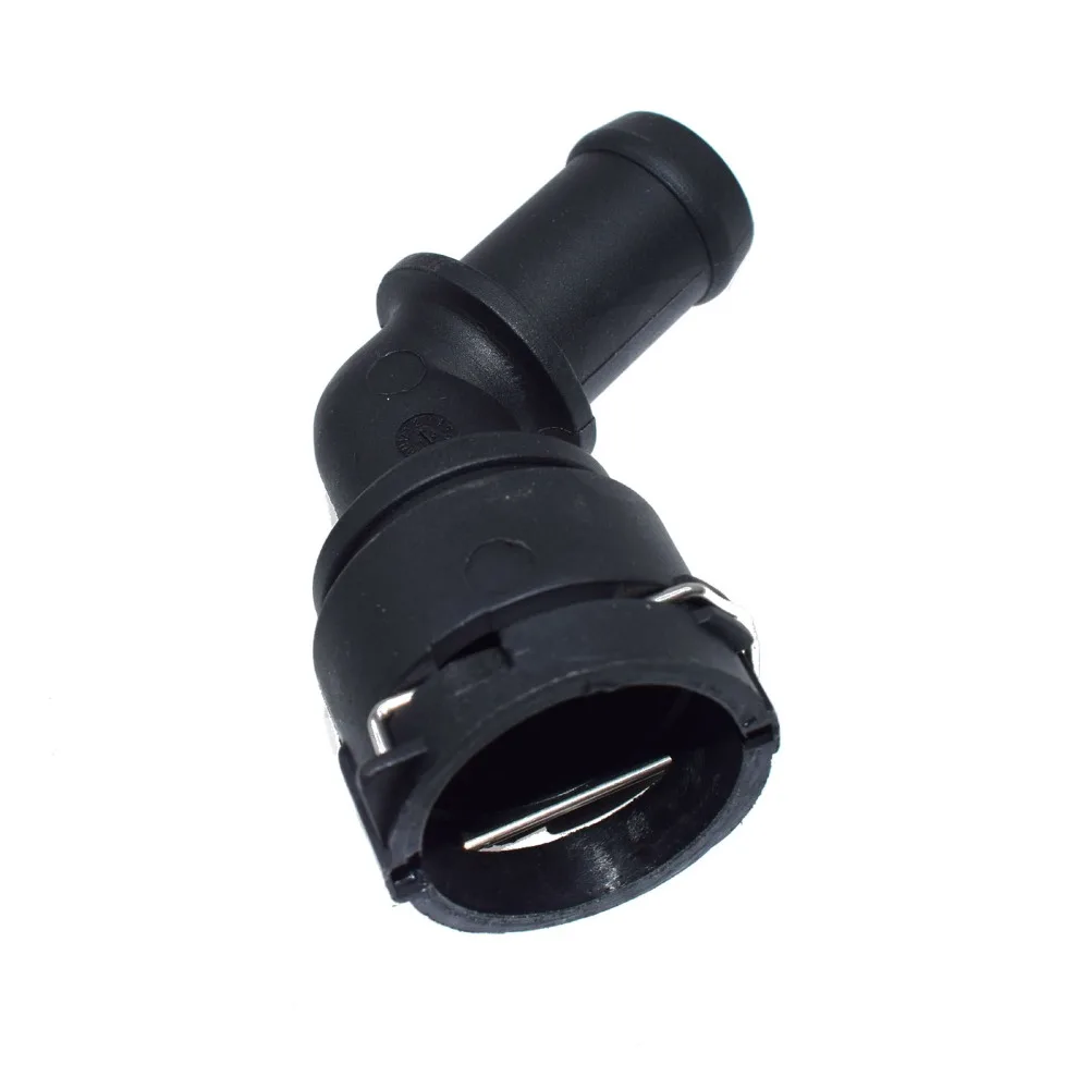 ISANCE HVAC Heater Cooling Hose Connector 1J0122291D For VW Beetle Golf Jetta Passat Bora 1998 1999 2000 2001 2002 2003-2013