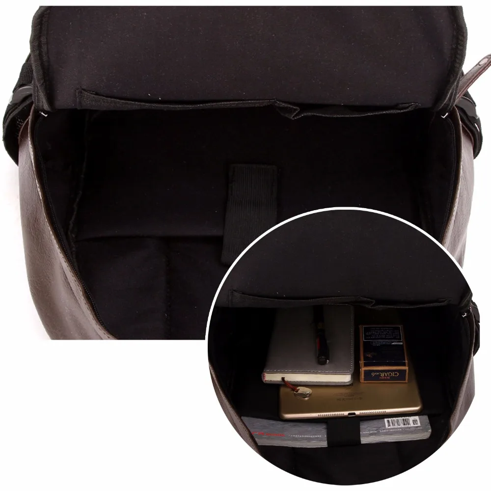 Vicuña POLO famosa marca de estilo Preppy de cuero de la escuela mochila bolsa para la universidad de diseño Simple casuales de los hombres plástico mochila Hombre Nuevo