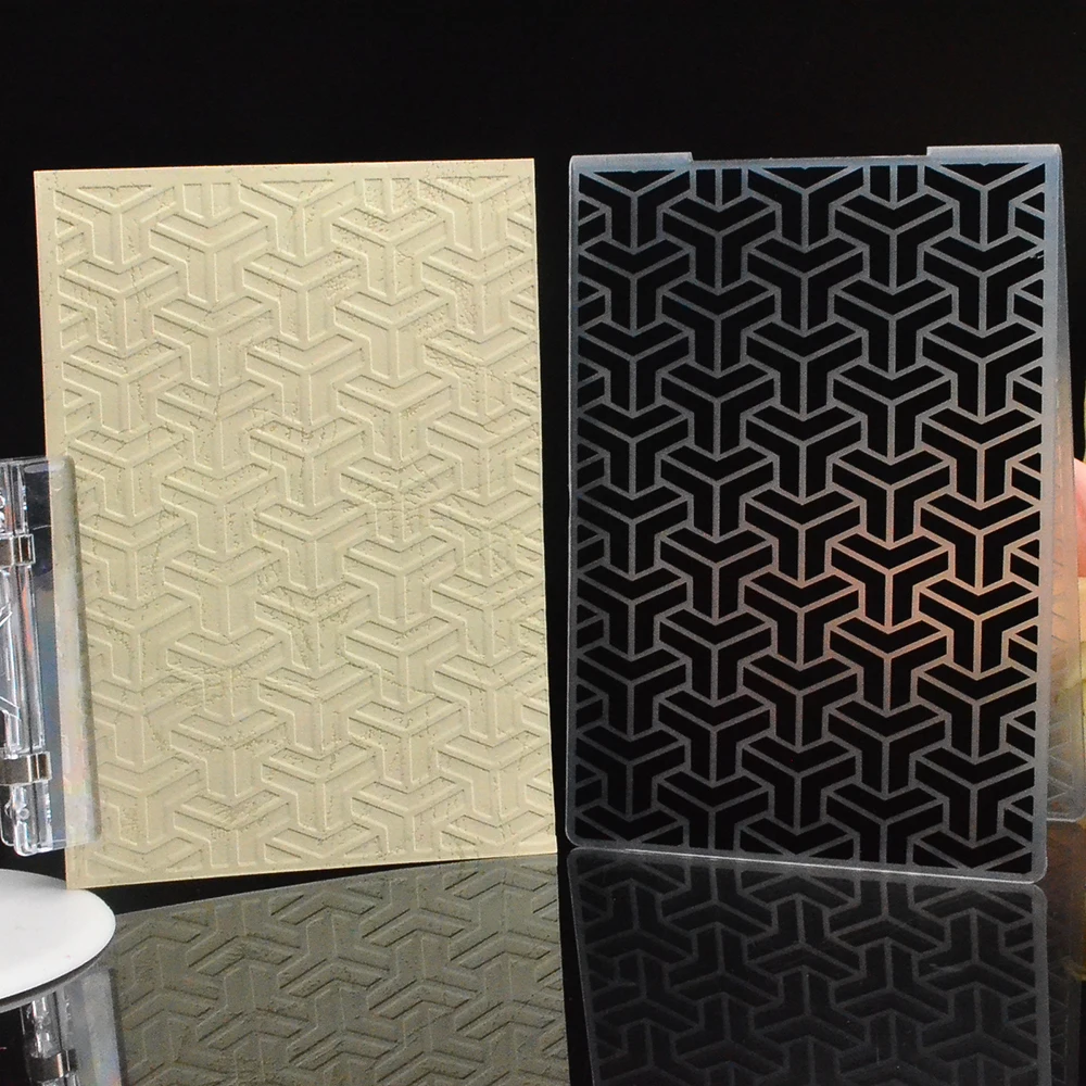 

Plastic Embossing Folder for Scrapbooking DIY Photo Album Card Making Paper Craft Gift Decoration Template