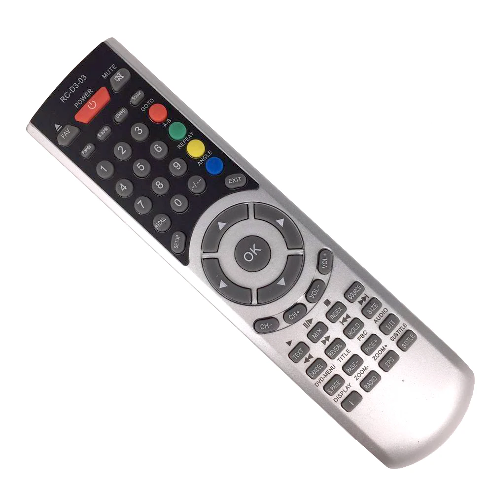 

New Replacement RC-D3-03 Universal Remote Control For AKAI Tauras Denver Mascom Lava QCOMBI LCD TV