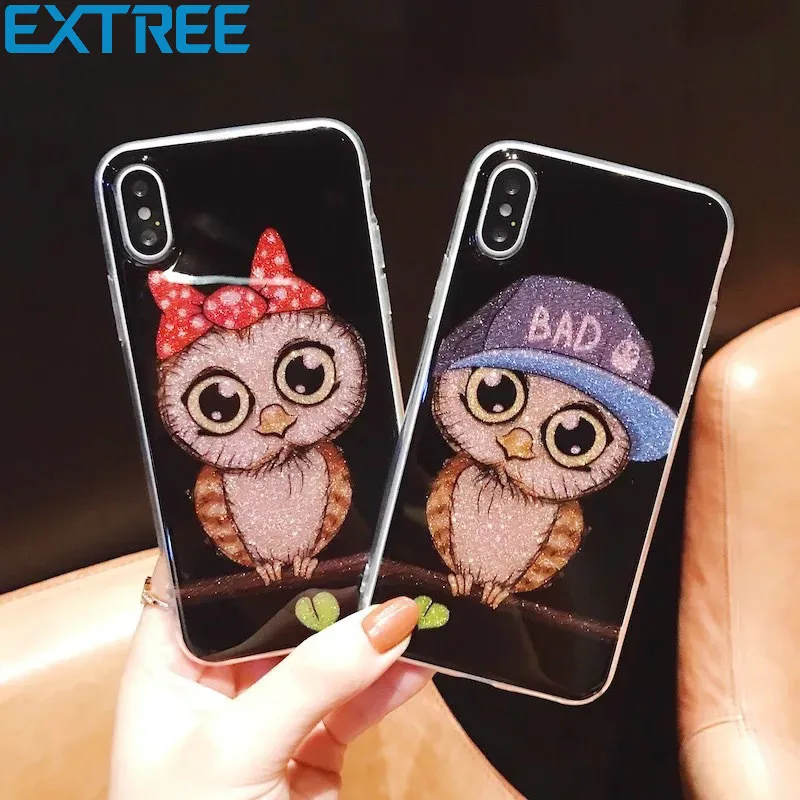 EXTREE The New Phone Case for Apple 7plus Kitty Kitty