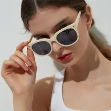 Новые модные квадратные очки женские черные бежевые очки в пластиковой оправе очки для очков AC Eye очки Femme женские очки оттенки