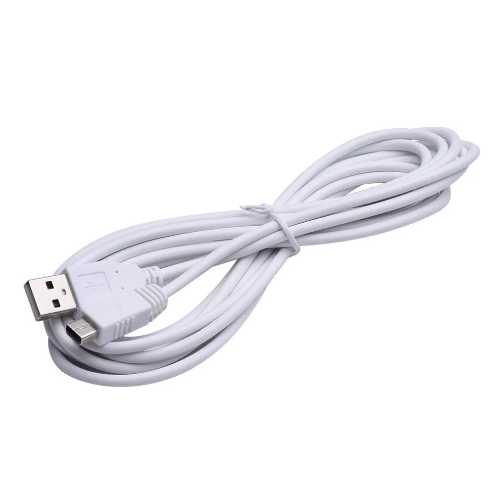 

3M USB Charger Cable For Nintendo Wii U WIIU Gamepad Controller Connecter usb extension cable usb micro cable prolunga usb