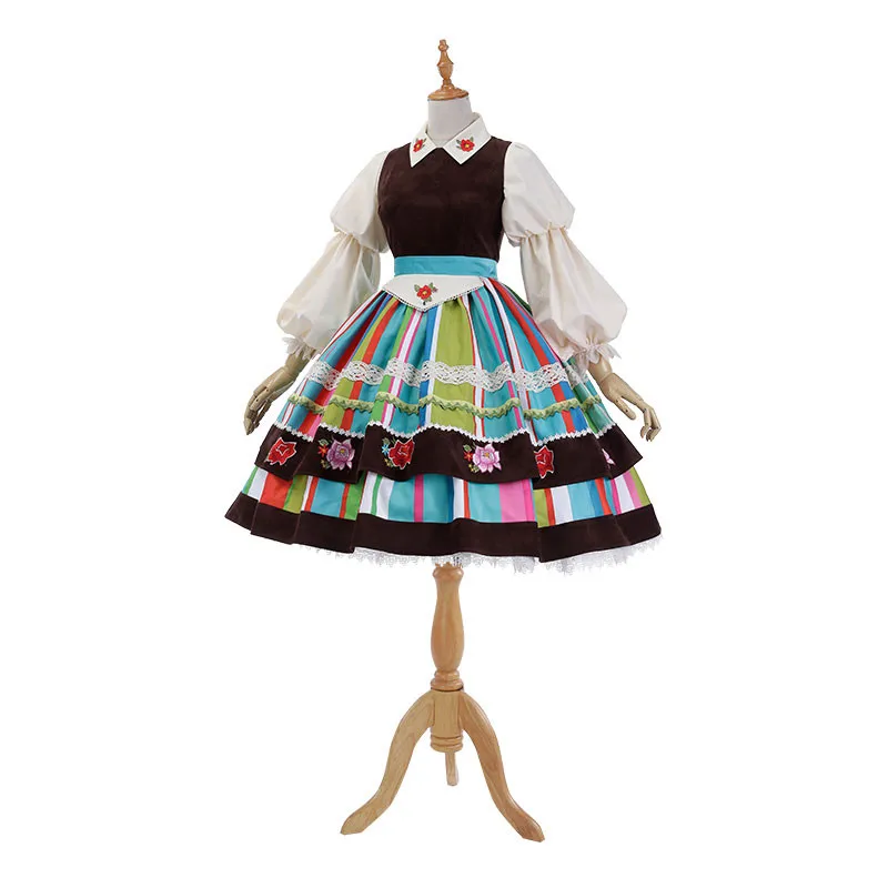 

2019 Japanese Anime Card Captor KINOMOTO Princess Tomoyo Daidouji Dress Lolita Dress Cosplay Costume