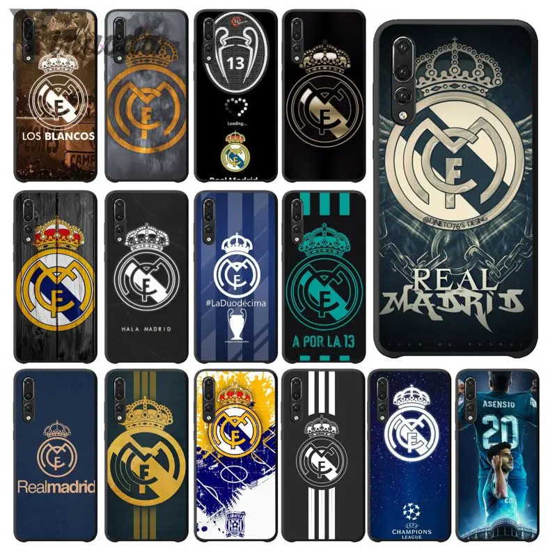 

Yinuoda Real Madrid Pattern TPU Soft Phone Cell Phone Case for Huawei Mate10 Lite P20 Pro P9 P10 Plus Mate9 10 Honor 10 View 10