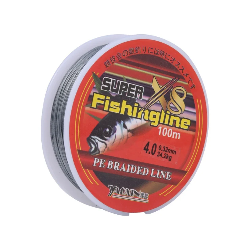 

0.10~0.40MM 6-60LB Powerful Fishing line 8 Strands Strong PE Braided Fishing Line for Sea Fishing 100m Daiwa line Multifilament