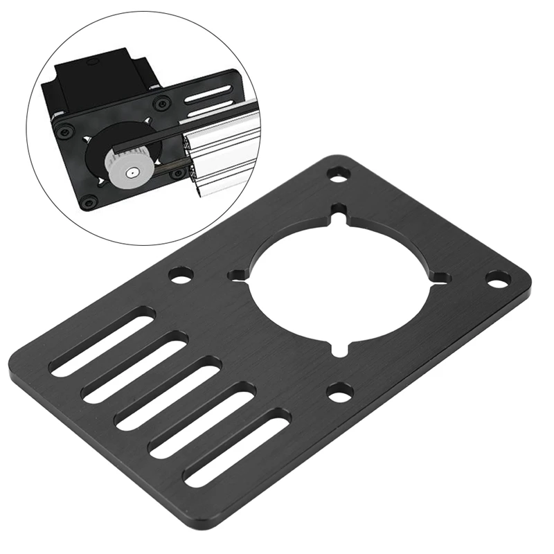 3D Printer Part Openbuilds Nema23 Motor Mounting Plate 96.5Mmx60Mmx3Mm Fixed Plate Aluminum Plate Bracket Ox Cnc V-Slot 1Pcs