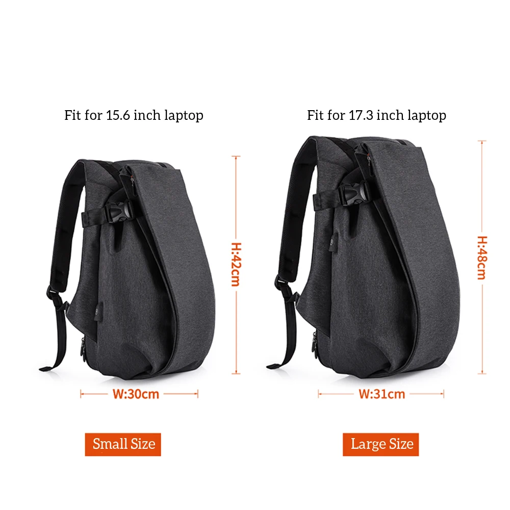 Tangcool Fashion Men Backpack for Laptop 17.3\