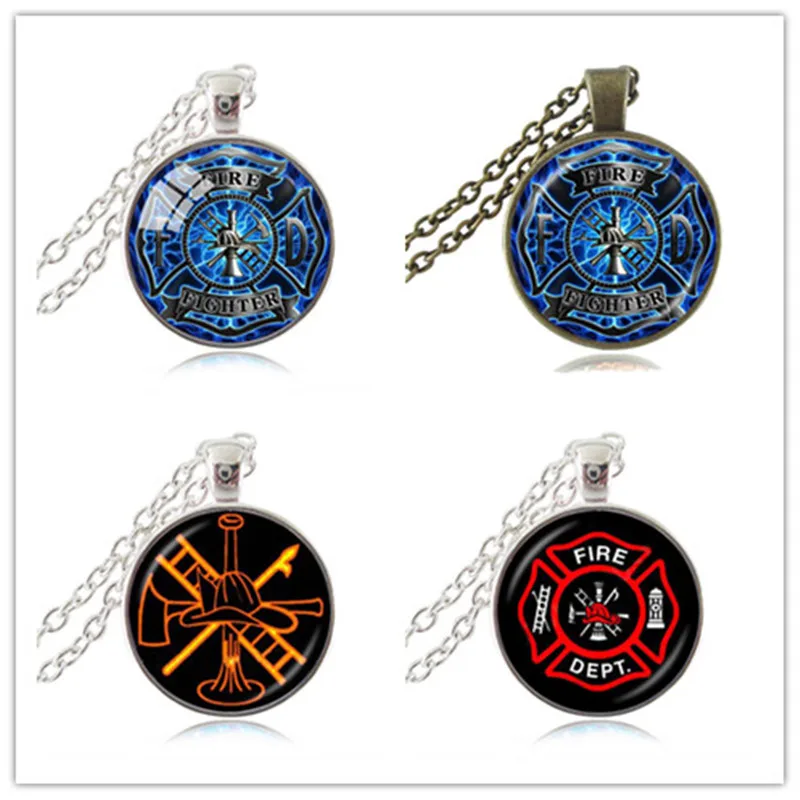 Buy Rescue Firefighter Necklace Fire Fighter Pendant