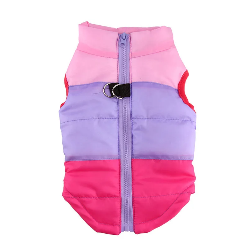 

Pet Dog Clothes Winter Warm Vest Harness Puppy Padded Coat Jacket Apparel