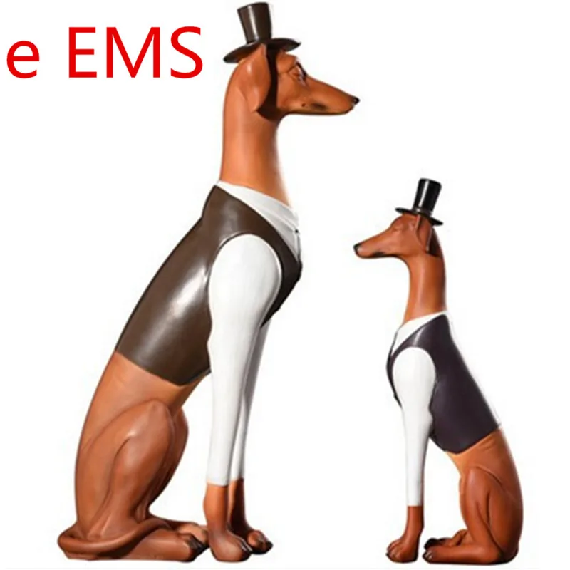 

Animals Simulation Labrador Gentleman Dogs Colophony Crafts Home Desktop Showcase Decorations Resin Gift L1831