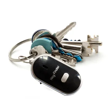 

5pcs LED Light Torch Remote Sound Control Lost Key Car Motor Finder Locator Keychain Mini Alarm Locator Track Key Wallet Phone