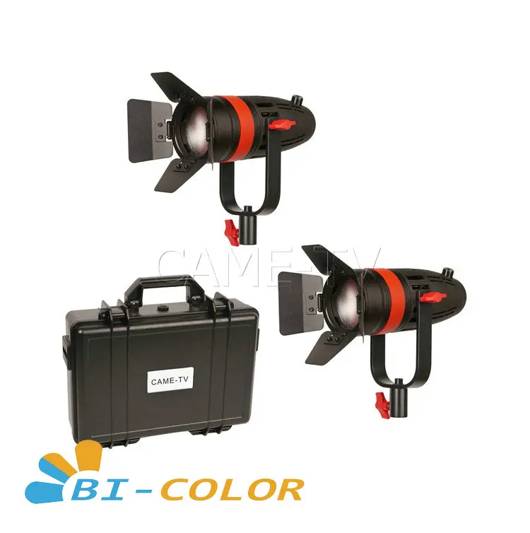 

2 Pcs CAME-TV Boltzen 55w Fresnel Focusable LED Bi-Color Kit