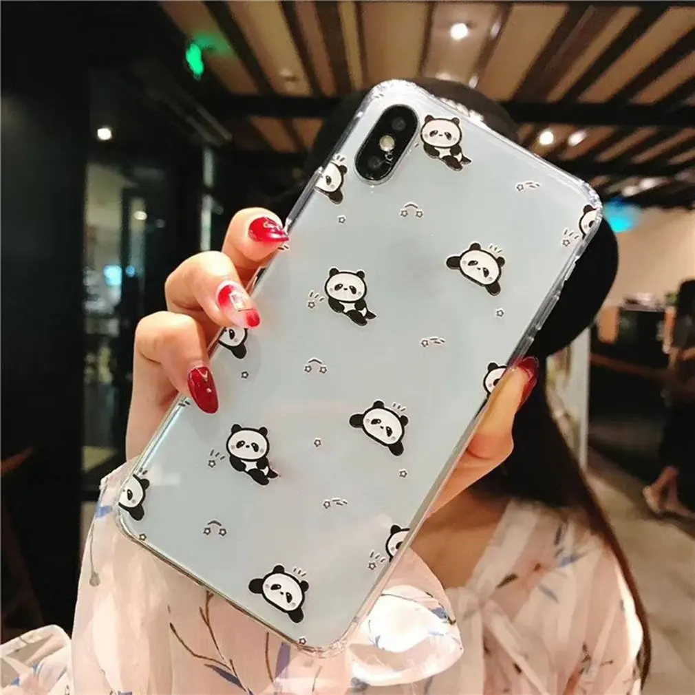 

Soft All Inclusive Mobile Phone Shell Fashion Embossed Cartoon Anti-falling Wear Resistant Protective Cover For Iphone