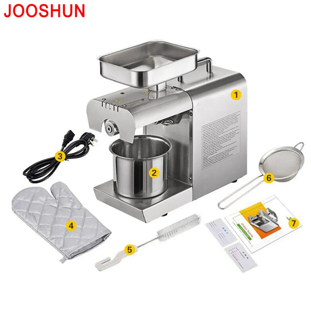 1 Piece Home Seeds Oil Press, Mini oil extractor Commercial oil press