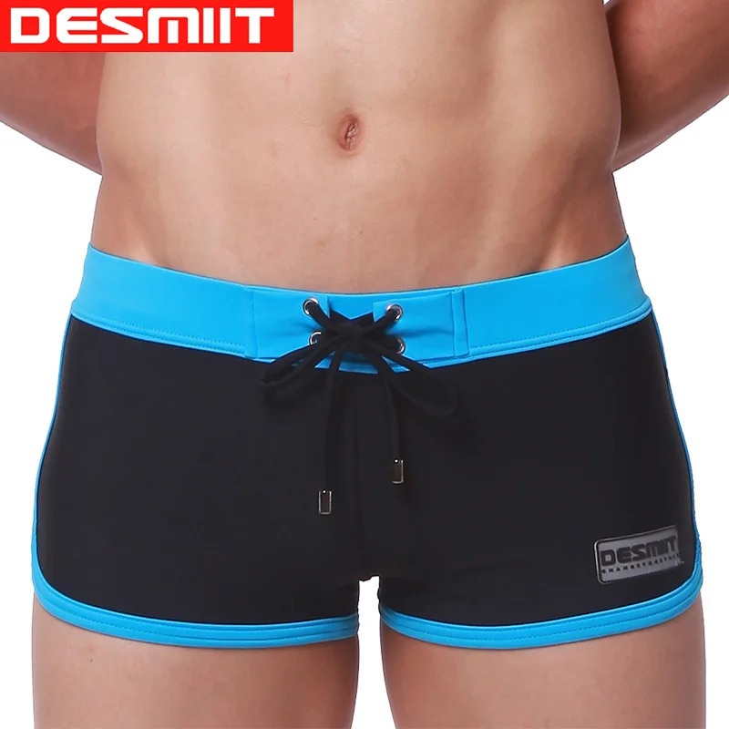 

Desmiit Brand Men's Swimming Trunks For Swimming Sexy Swimwear Men High Quality Swimsuit Man Swim Briefs Shorts Beach Wear Sunga