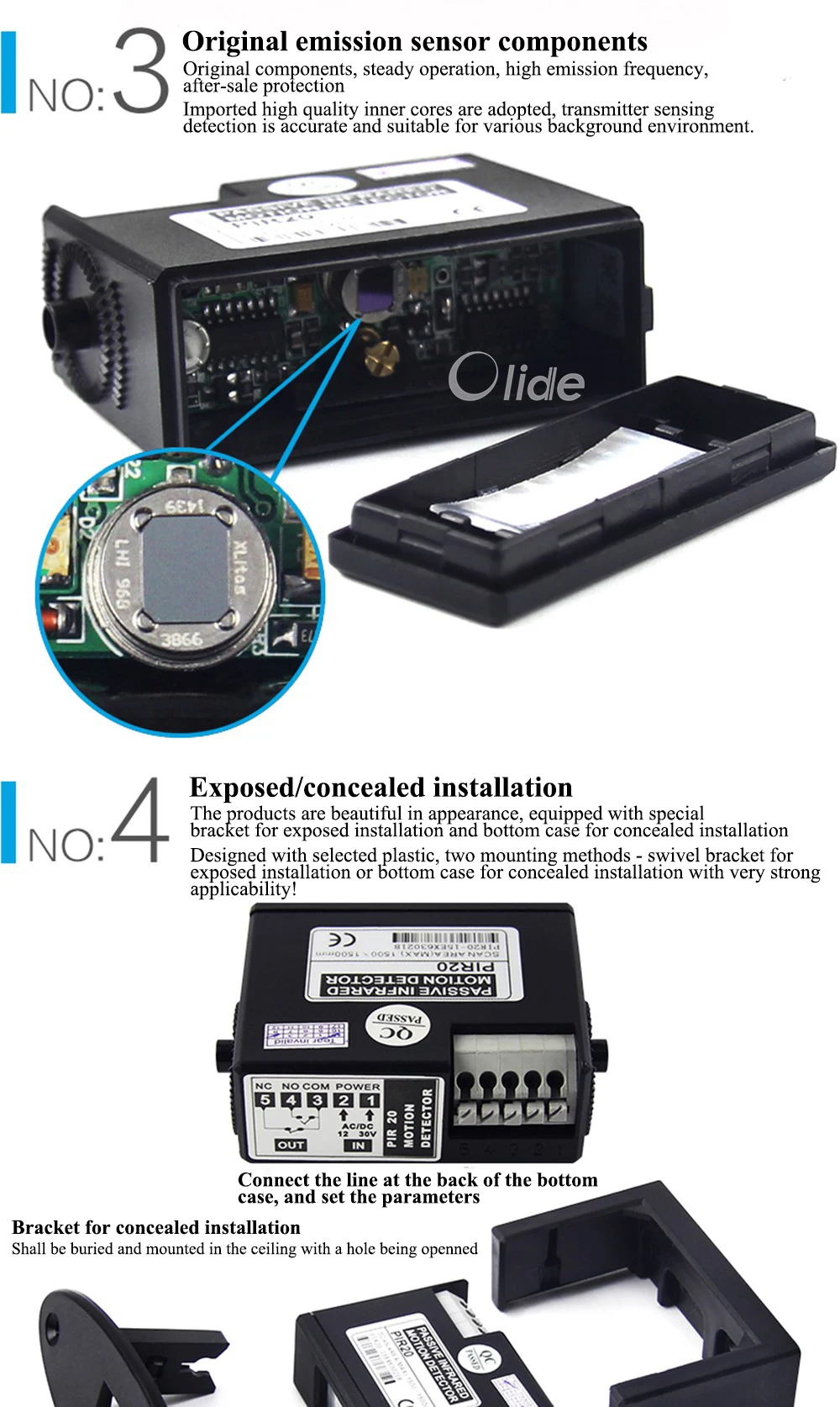  PIR Sensor Body Sensor Motion Detector7