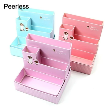 

Peerless DIY desktop paper storage box stationery Holder