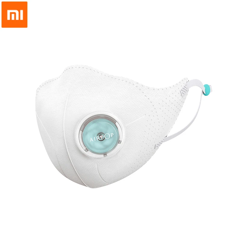 Xiaomi Mijia Airpop светильник на 360 градусов, воздушная одежда PM2.5, анти-Дымчатая маска для лица, регулируемое крепление для ушей, удобные маски для лица