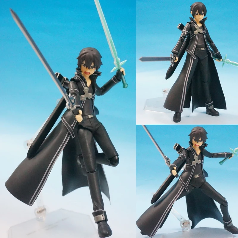 Figma 174 меч искусство онлайн САО Кирито фигурка игрушка свободная|figure toy|toy sports