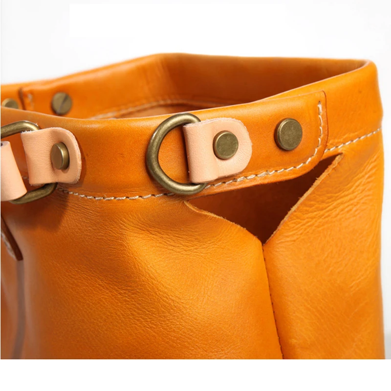 YIFANGZHE Сумки из натуральной кожи для женщин, высококачественные винтажные сумки на плечо/через плечо/Сумочка для девушек/дам