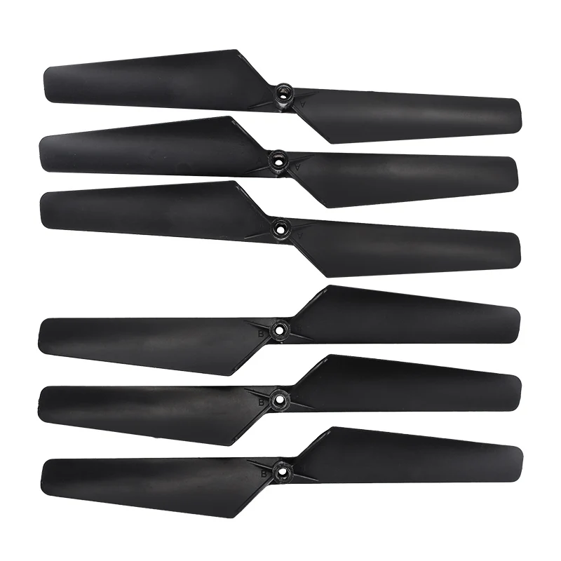 

6Pcs RC Drone Propeller Anti-Impact 6Pcs UAV Drone Propeller Drone Props Plastic Kit Parts for L100