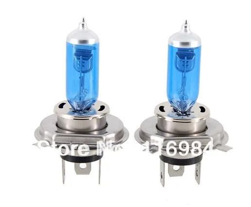 

1 Pairs x Super white H4 90/100W HID lamp HID Headlight Bulb Kit 6000K 12V