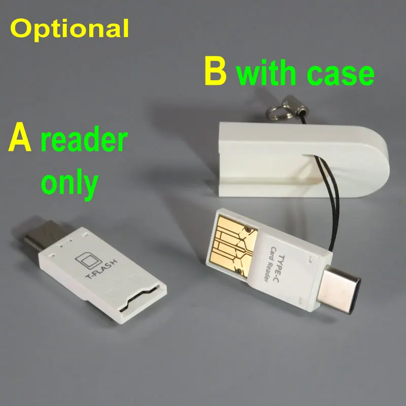 PCTONIC Type C TF OTG адаптер micro SD высокоскоростная карта microSD двойной USB Подключение ПК и