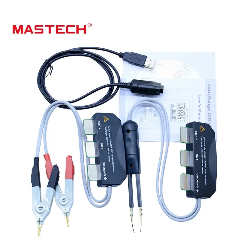 Mastech MS5308 LCR тестер сопротивления емкости тестер Ручной авторазгон rofessional Автоматический диапазон Цифровой LCR метр