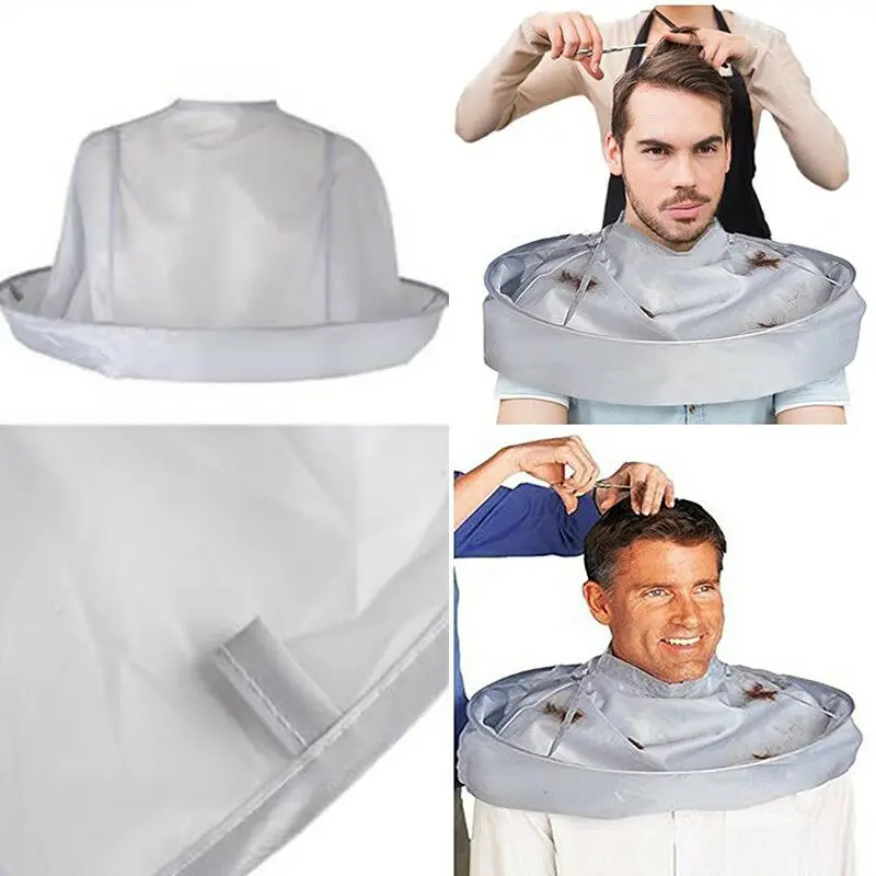 

Family Barber Cape Cloak Salon Hair Cutting Trimming Cover Umbrella Haircut Tool
