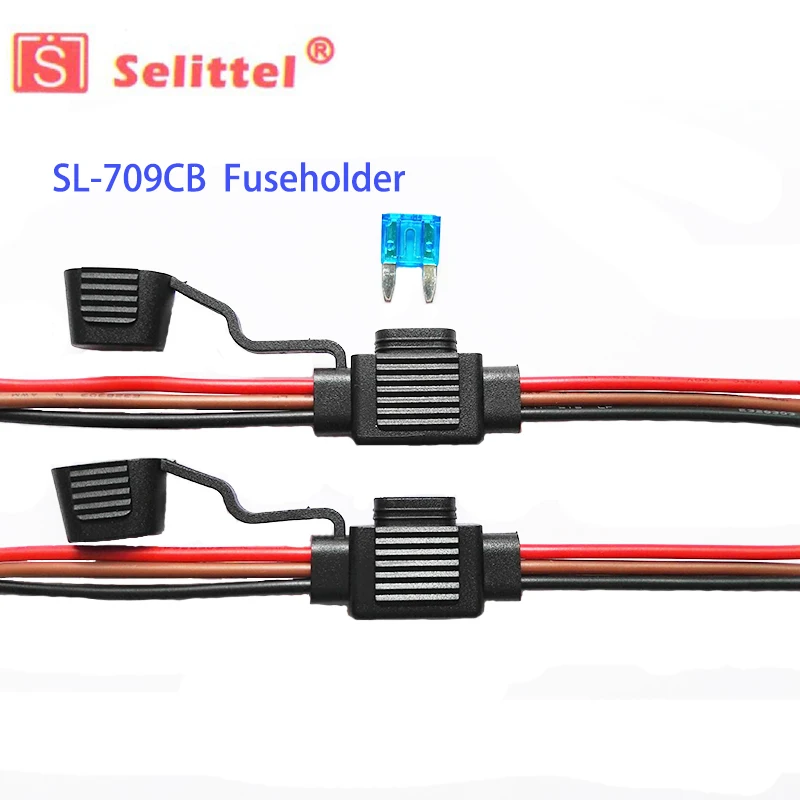 

SL-709CB (18AWG) Blade Fuse Holders /Auto Fuse Holder ROHS