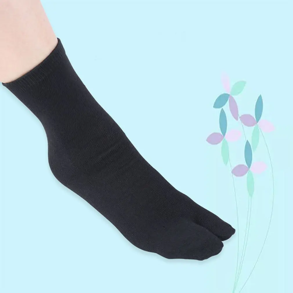 

brace and support 1pair Men Women Tabi Socks Split Two Toes Socks Sandal Seprate Toe Geta Socks