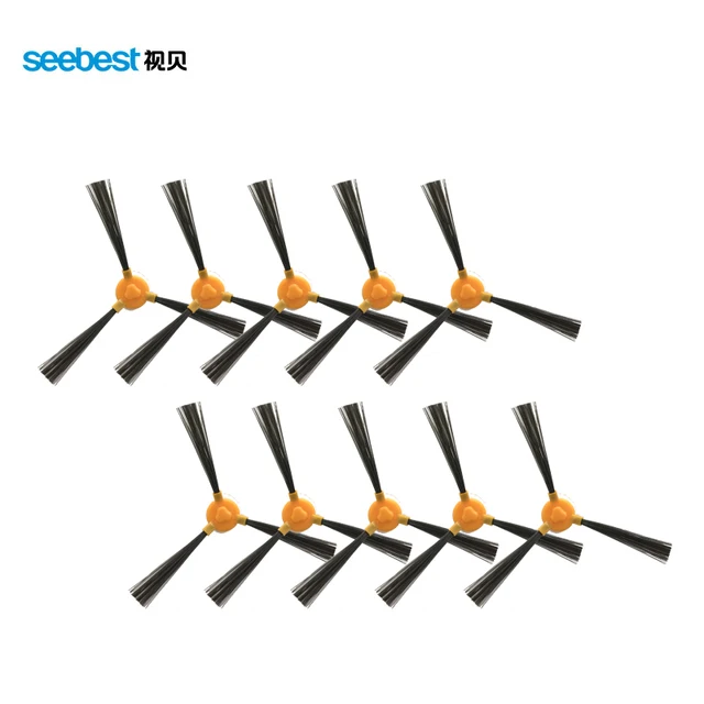 Seebest D730/D720 Робот Пылесос Запчастей боковая щетка 10 шт. для замены