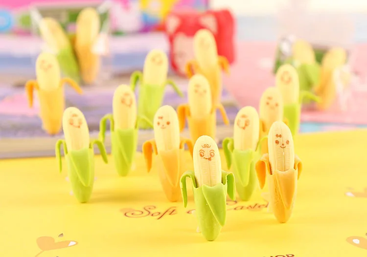 1PC Cartoon Animal Eraser Children Small Sketch Erasers Kindergarten Kawaii Mini Rubbers School Stationery Supplies PH118