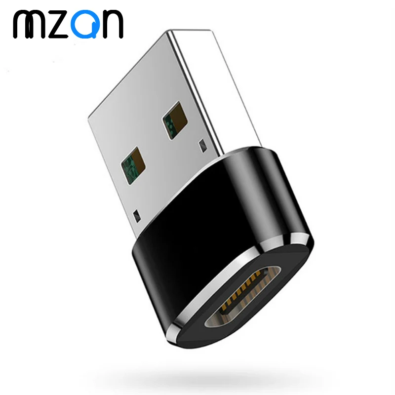 

USB Male to USB Type C Female OTG Adapter Converter Type-C Cable Adapter ForOneplus 3 2 Samsung Galaxy s8 s9 USB-C Data Charger