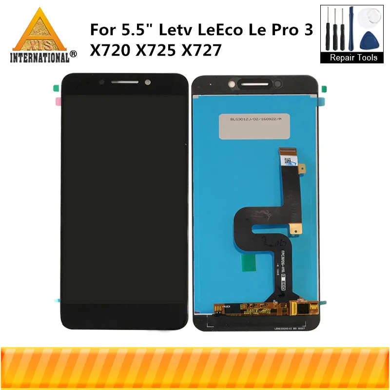 

Original Axisinternational For 5.5" Letv LeEco Le Pro 3 X720 X725 X727 LCD screen display+Touch digitizer for Letv LeEco Le Pro