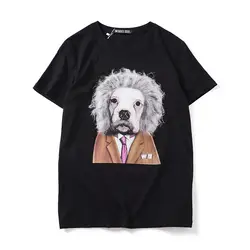Новая Новинка панк 19 унисекс E = mc±эйнштейн Собака футболки хип хоп скейтборд, уличная мода хлопок футболки тройник kenye # AB54