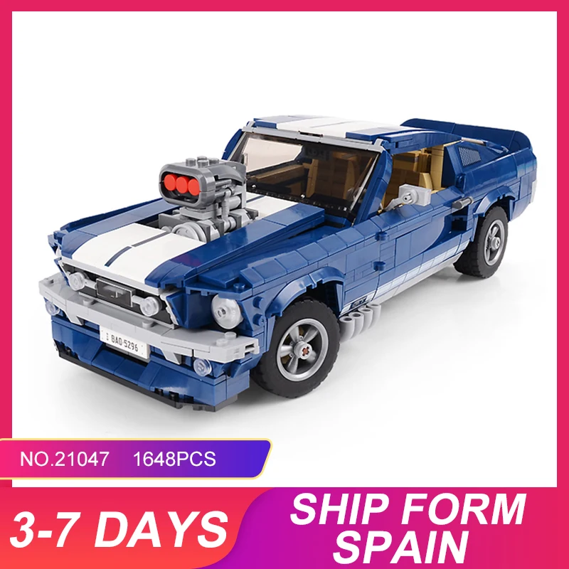 

21047 Ford Mustanged Compatible LegoSet Technic Creator Expert 10265 Set Building Blocks Cars Bricks Toys Birthday Gifts