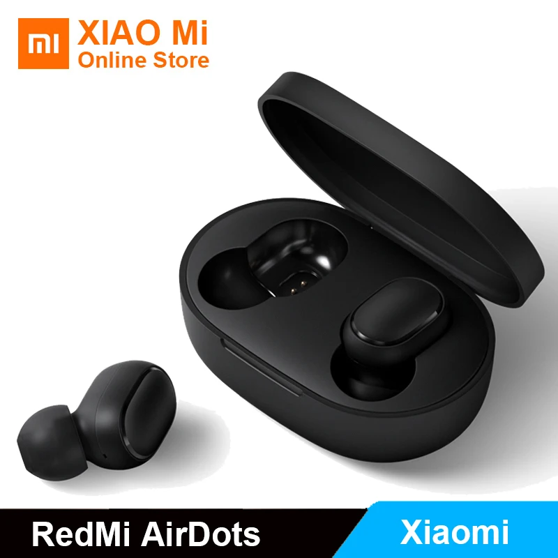 

Instock Xiaomi Redmi Airdots Xiaomi Wireless earphone Voice control Bluetooth 5.0 Noise reduction Tap Control