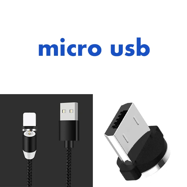 Быстрый Магнитный зарядный usb-кабель Micor для samsung Redmi Oppo huawei, Магнитный зарядный кабель Usb Micro Usb для телефона Android - Цвет: Бежевый