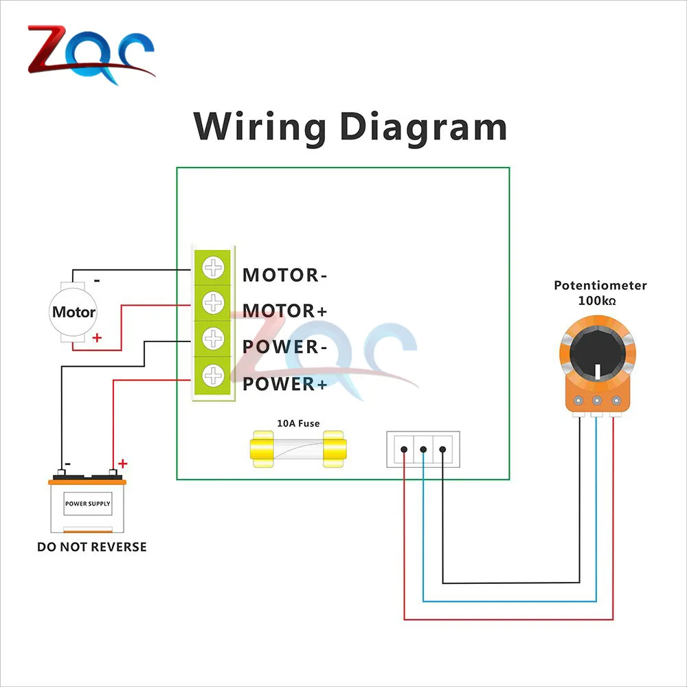 DC 12 V-40 V 400W 10A Регулируемый контроллер скорости двигателя постоянного тока PWM контроллер 13 кГц Регулируемый приводной модуль 24V 36V ccmhc ccmhcw