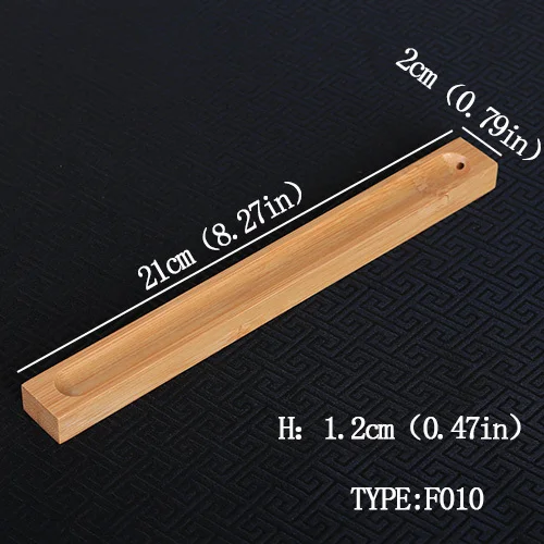 Креативная деревянная ароматическая горелка домашний декор ладан держатель на основе ротанга палочки курильница из агарового дерева Успокаивающая подставка для ладана сандаловое дерево - Цвет: F010