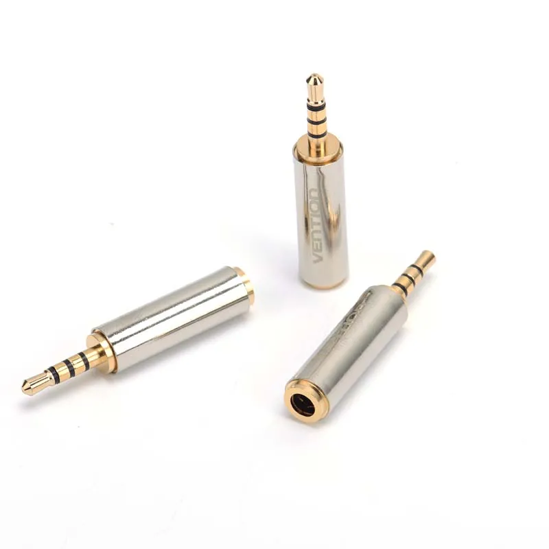 Коннектор Vention для стерео наушников 2 5 мм 3 мм|connectors bracelets|adapter galaxyconnector telephone |