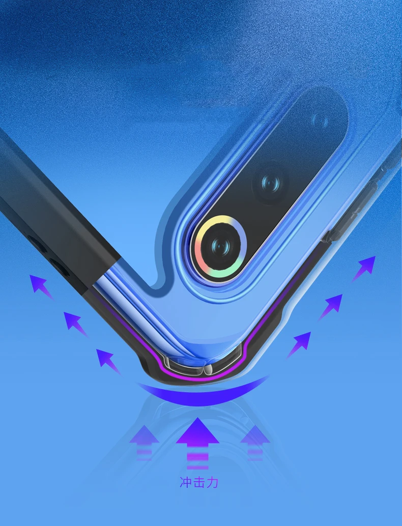 XUNDD подушка безопасности противоударный чехол для Xiaomi Mi9 полный защитный чехол прозрачный PC задняя крышка для Xiaomi Mi9 Pro Чехол Coque