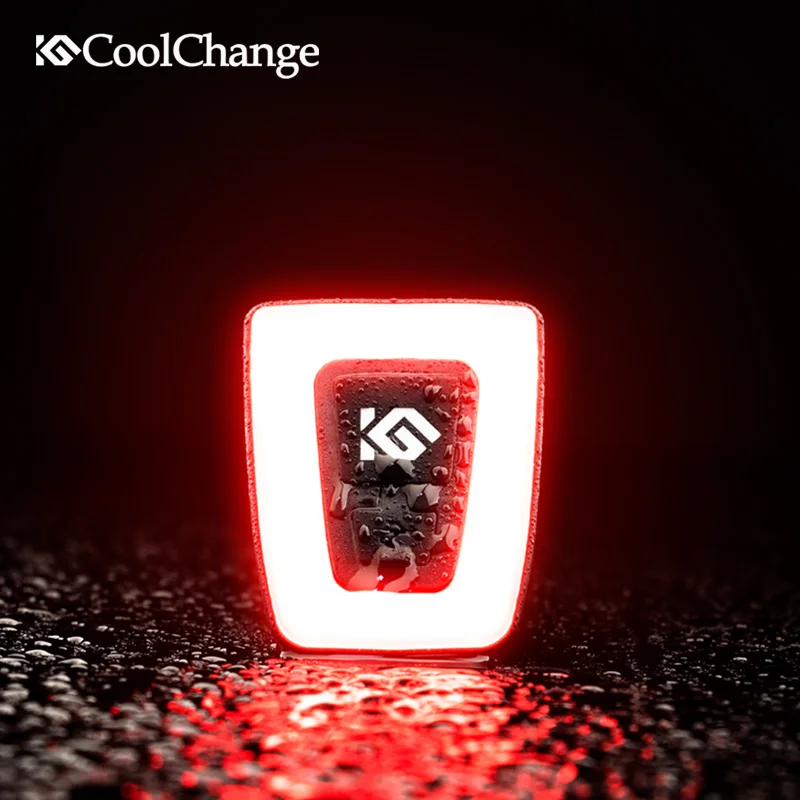 CoolChange, велосипедный светильник, многофункциональный, ультра-светильник, USB, заряжаемый, велосипедный шлем, велосипедный задний светильник, аксессуары для ночного велосипеда